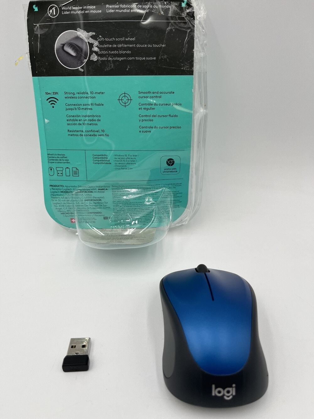Logi Wireless Computer Mouse M317